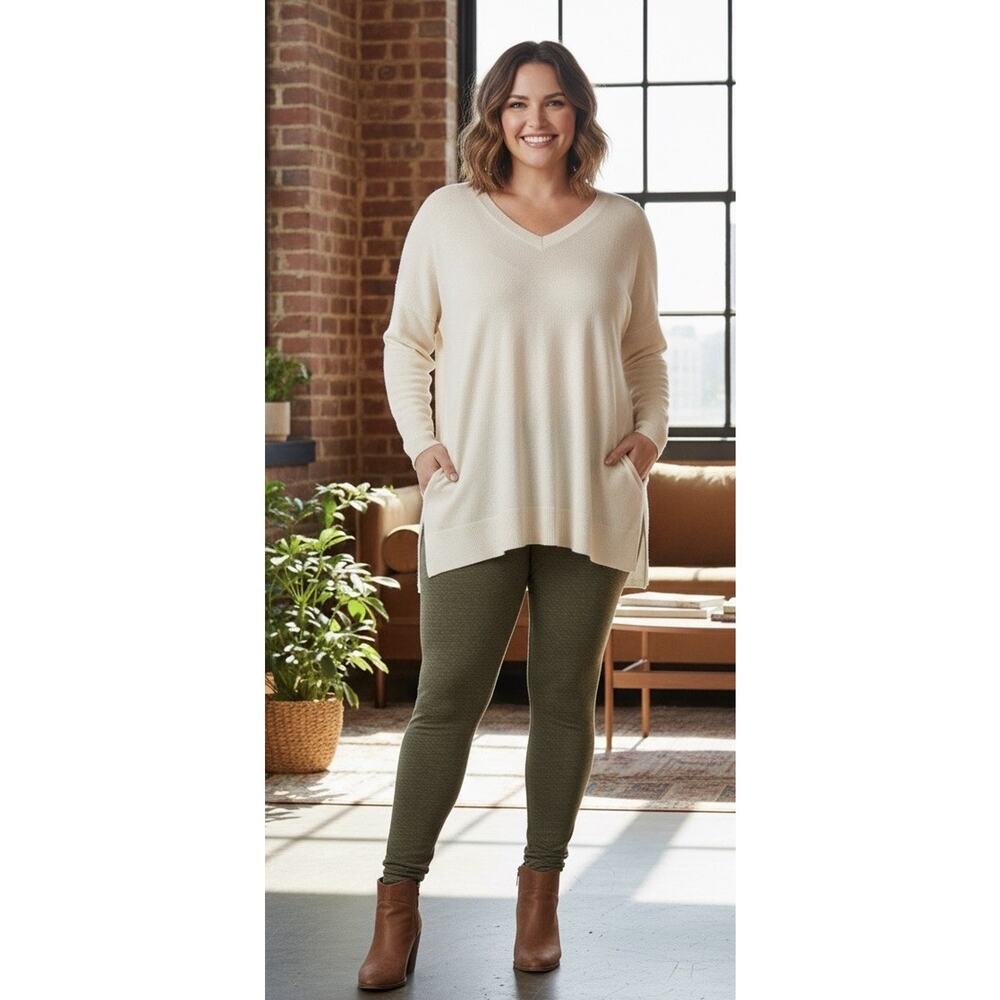 Torrid Women’s Lounge Leggings Long Soft Pull On Comfort Olive Green Size 2XL